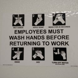 Walgreens - Just in case you forgot how to wash your hands!!!  Lol
