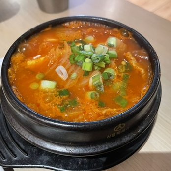 Sonamu Korean Restaurant - Kimchi-Jjigae Soup with pork at Sonamu Korean Restaurant in San Francisco. - Korean Near Me - San Francisco, California Sonamu Korean Restaurant - Kimchi-Jjigae Soup with pork at Sonamu Korean Restaurant in San Francisco. - Korean Near Me - San Francisco, California