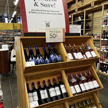 World Market - I even got some organic wine at 50% off! - Home Decor Near Me - Albuquerque, New Mexico