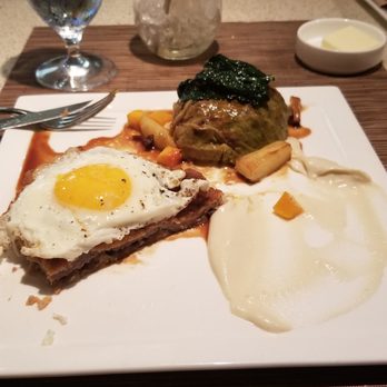 Naschmarkt - Campbell - Schnitzel with fried egg, Kraut Rouladen. - Austrian Near Me - Campbell, California