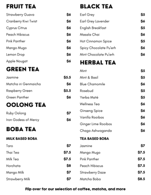 Menu photo 4 Bohemia Cafe Los Angeles, CA Menu photo 4 Bohemia Cafe Los Angeles, CA
