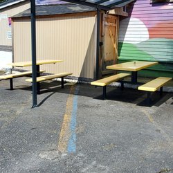 Seating outside