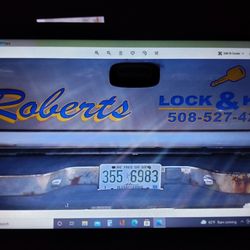 Roberts Lock Key - One of my services vehicles