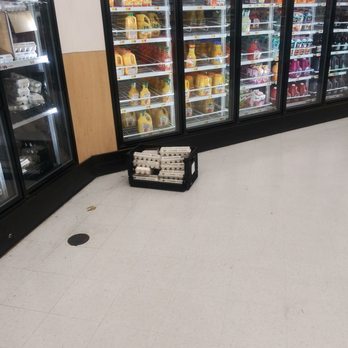 Walmart Supercenter - Eggs Stored on the Floor, Outside the Cooler.. WOW - Department Stores Near Me - Milpitas, California Walmart Supercenter - Eggs Stored on the Floor, Outside the Cooler.. WOW - Department Stores Near Me - Milpitas, California