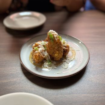 Mimo - Corn and Zucchini Fritters - Italian Near Me - Houston, Texas