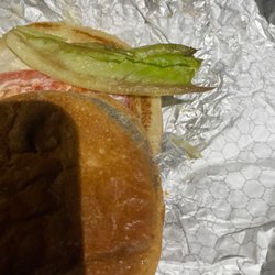 Wendy's - Spicy Chicken Sandwich with mold