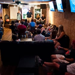 Round Table On The Square - Our upstairs lounge is often a venue for live performances.