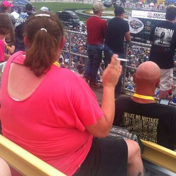 Kentucky Speedway - Smokers are everywhere! - Race Tracks Near Me - Sparta, Kentucky Kentucky Speedway - Smokers are everywhere! - Race Tracks Near Me - Sparta, Kentucky