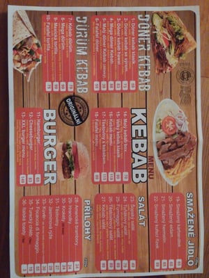 Menu photo 1 Kebabsina Milovice, ST