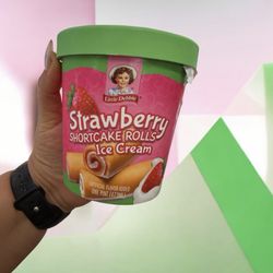 Little Debbie Strawberry Shortcake Rolls Ice Cream