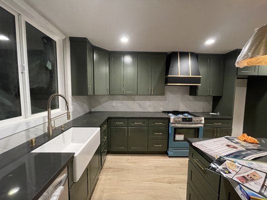 Kitchen Remodelling - Kitchen furniture and sanitary ware installation, tile laying, wall texture and painting etc Kitchen Remodelling - Kitchen furniture and sanitary ware installation, tile laying, wall texture and painting etc