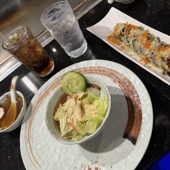 Mt Fuji Sushi & Hibachi - Soup, salad, and sushi roll - Japanese Near Me - Centennial, Colorado Mt Fuji Sushi & Hibachi - Soup, salad, and sushi roll - Japanese Near Me - Centennial, Colorado
