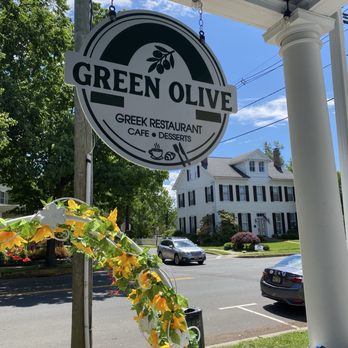 Green Olive - My porch view. - Greek Near Me - Cranbury, New Jersey Green Olive - My porch view. - Greek Near Me - Cranbury, New Jersey