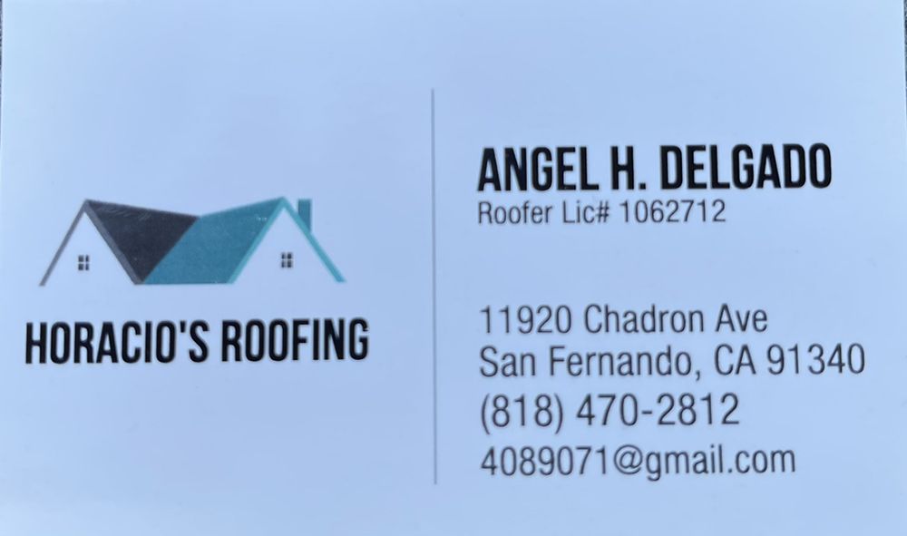 Slide of Horacio’s Roofing