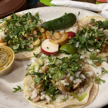 El Tapatio - Shrimp, fish and pork stomach Tacos - Mexican Near Me - Page, Arizona
