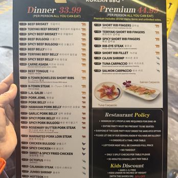 K-town Korean BBQ - Menu - Barbeque Near Me - Hemet, California K-town Korean BBQ - Menu - Barbeque Near Me - Hemet, California