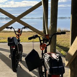 Amberjack E- Bike Rentals - We deliver to the Lakeside cabins in the Gulf State Park.