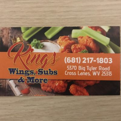 Menu photo 4 Kingg’s Cross Lanes, WV