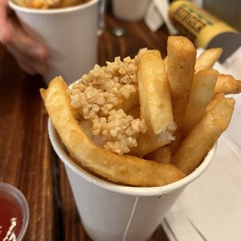 Just Burgers Udistrict - Garlic Fries - Burgers Near Me - Seattle, Washington Just Burgers Udistrict - Garlic Fries - Burgers Near Me - Seattle, Washington