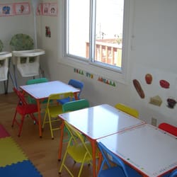 Happy Faces World - Colorful dining area!