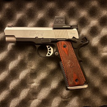 Dual Hammer Industries - Milling for a DPO plate for a Holosun EPS and custom magwell installation/fitting. - Gunsmith Near Me - Inglewood, California Dual Hammer Industries - Milling for a DPO plate for a Holosun EPS and custom magwell installation/fitting. - Gunsmith Near Me - Inglewood, California