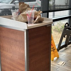 Over flowing trash