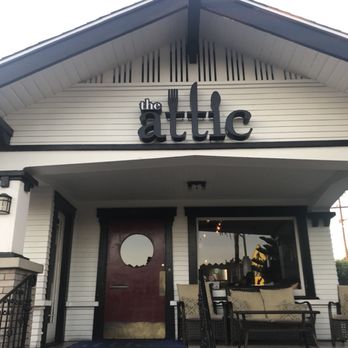 The Attic - The "house" with seating inside - Breakfast & Brunch Near Me - Long Beach, California
