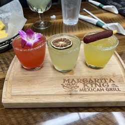 Margarita King Mexican Grill - Margarita flight!