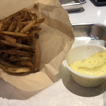Bezoria - Cumberland - Fresh Cut Fries served with Savory Curry Sauce (so good!) - Mediterranean Near Me - Atlanta, Georgia Bezoria - Cumberland - Fresh Cut Fries served with Savory Curry Sauce (so good!) - Mediterranean Near Me - Atlanta, Georgia