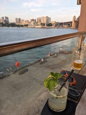The Theatre Bar at the End of the Wharf by null