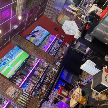 District GastroBar - a view of the bar from above - Cocktail Bars Near Me - Orlando, Florida District GastroBar - a view of the bar from above - Cocktail Bars Near Me - Orlando, Florida