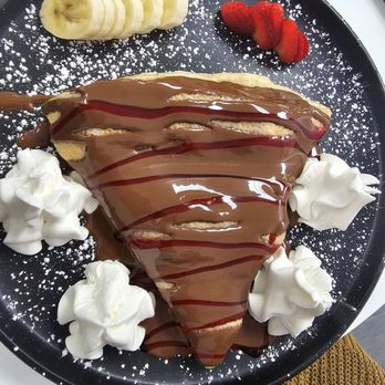 ChocoLit Cafe - Strawberry banana crepe - Cafes Near Me - Roseville, California ChocoLit Cafe - Strawberry banana crepe - Cafes Near Me - Roseville, California