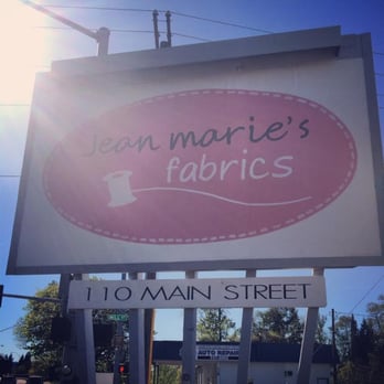 Jean Marie's Fabrics - We have moved!! We are now located at 110 Main St. - Fabric Stores Near Me - Springfield, Oregon Jean Marie's Fabrics - We have moved!! We are now located at 110 Main St. - Fabric Stores Near Me - Springfield, Oregon