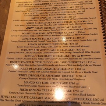 The Cheesecake Factory - Desserts - American Near Me - Raleigh, North Carolina The Cheesecake Factory - Desserts - American Near Me - Raleigh, North Carolina