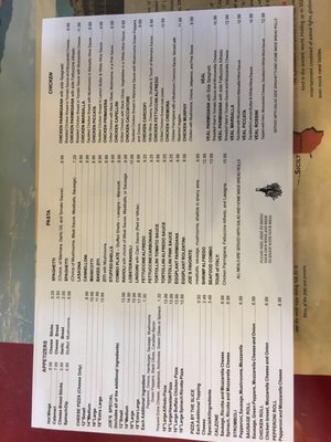 Menu photo 7 Joe's Pasta N Pizza Keller, TX