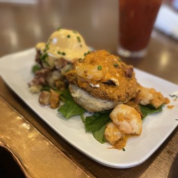 Ruby Slipper Decatur - Corn beef and shrimp eggs Benedict - Breakfast & Brunch Near Me - New Orleans, Louisiana Ruby Slipper Decatur - Corn beef and shrimp eggs Benedict - Breakfast & Brunch Near Me - New Orleans, Louisiana