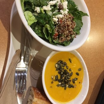 Panera Bread - Pick 2 - Autumn Squash Soup and Greek Salad - Sandwiches Near Me - Catonsville, Maryland