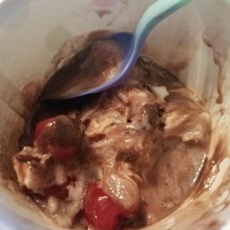 my chocolatey cup of yum.