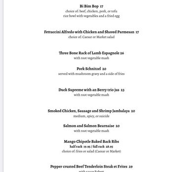 The Swan at Carp - Menu - Gastropubs Near Me - Carp, Ontario