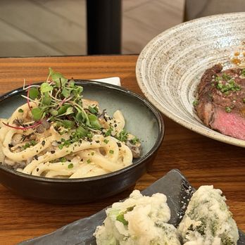 Kasa Moto - WILD MUSHROOM MISOYAKI UDON - Japanese Near Me - Toronto, Ontario