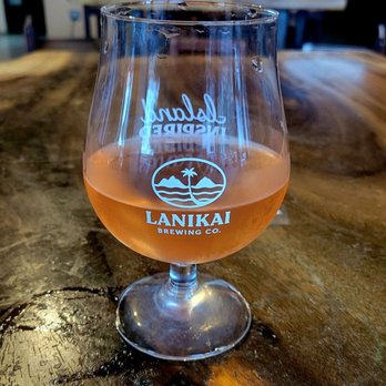 Lanikai Brewing - Matsumoto's Lihing Mango Tropical Hard Seltzer 4floz Taster $3.50 (09/20/22). @LanikaiBrewing #Lanikai #Kailua #Oahu #Beer #Seltzer - Brewpubs Near Me - Kailua, Hawaii