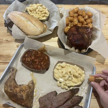Bakersfield Barbecue Company - Half chicken half tri tip plate. Tri tip sandwich. Ribs and tots. - Barbeque Near Me - Bakersfield, California Bakersfield Barbecue Company - Half chicken half tri tip plate. Tri tip sandwich. Ribs and tots. - Barbeque Near Me - Bakersfield, California