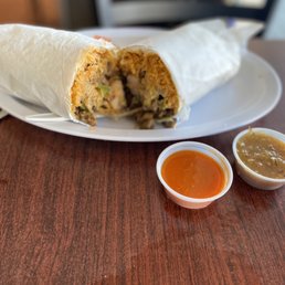 Surf and Turf Burrito