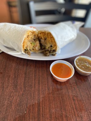 Photo of Chüyz Taco Shop - San Diego, CA, US. Surf and Turf Burrito