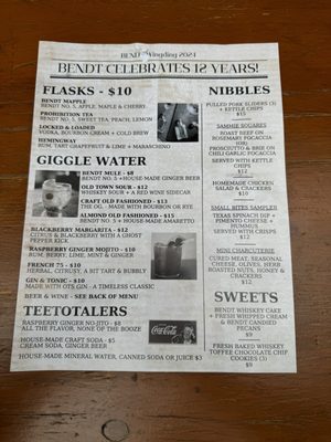 Menu photo 1 BENDT Distilling Lewisville, TX Menu photo 1 BENDT Distilling Lewisville, TX