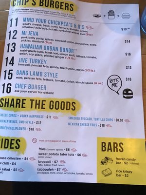Menu photo 3 Hot Chip Burger Bar Rochester, MN Menu photo 3 Hot Chip Burger Bar Rochester, MN