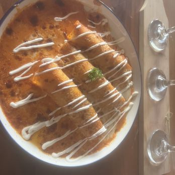Perla - Enchiladas de Camaron - Tapas/Small Plates Near Me - Santa Ana, California Perla - Enchiladas de Camaron - Tapas/Small Plates Near Me - Santa Ana, California