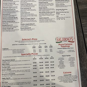 Salerno's Pizzeria & R Bar - Pizza Near Me - McHenry, Illinois Salerno's Pizzeria & R Bar - Pizza Near Me - McHenry, Illinois