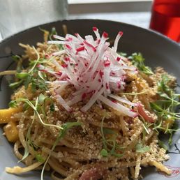 Zucchini Pad Thai Salad