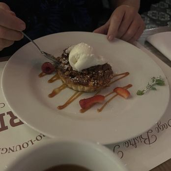 Aperitif Bistro Wine Bar - Pecan Tart w Vanilla Ice Cream - French Near Me - Rockville Centre, New York Aperitif Bistro Wine Bar - Pecan Tart w Vanilla Ice Cream - French Near Me - Rockville Centre, New York